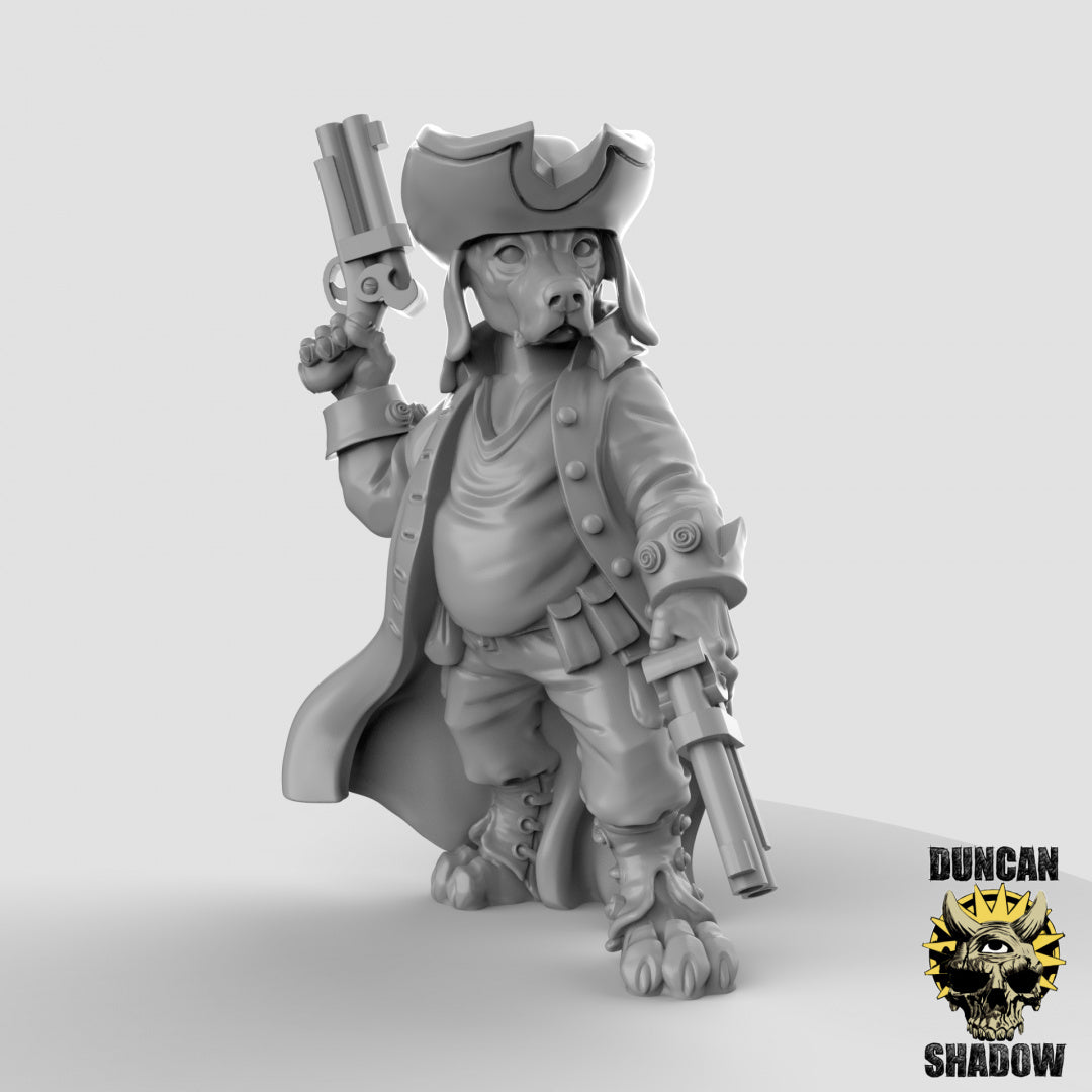 Beagle Gunslingers | Duncan Shadow | Compatible with Dungeons & Dragons and Pathfinder