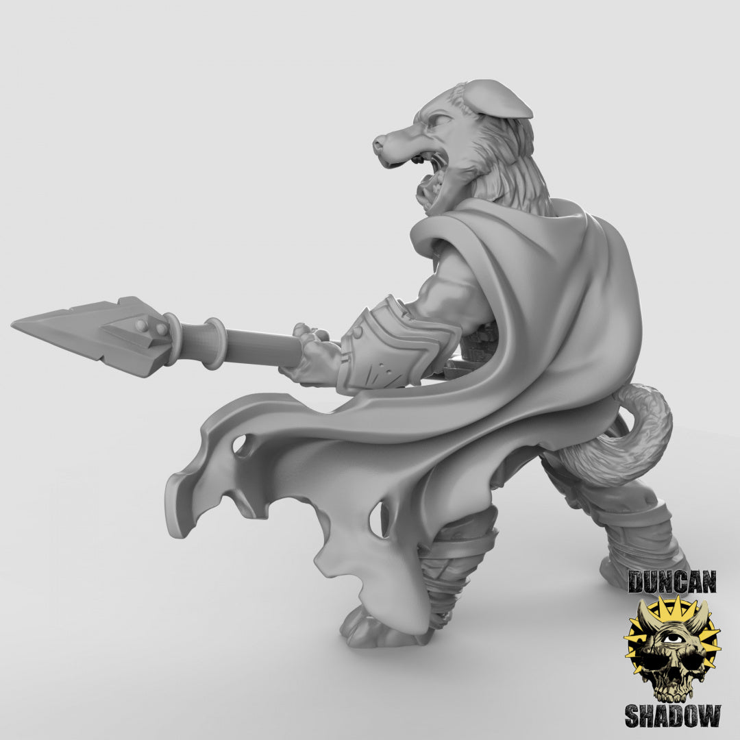Corgi Fighters With Spears | Duncan Shadow | Compatible with Dungeons & Dragons and Pathfinder