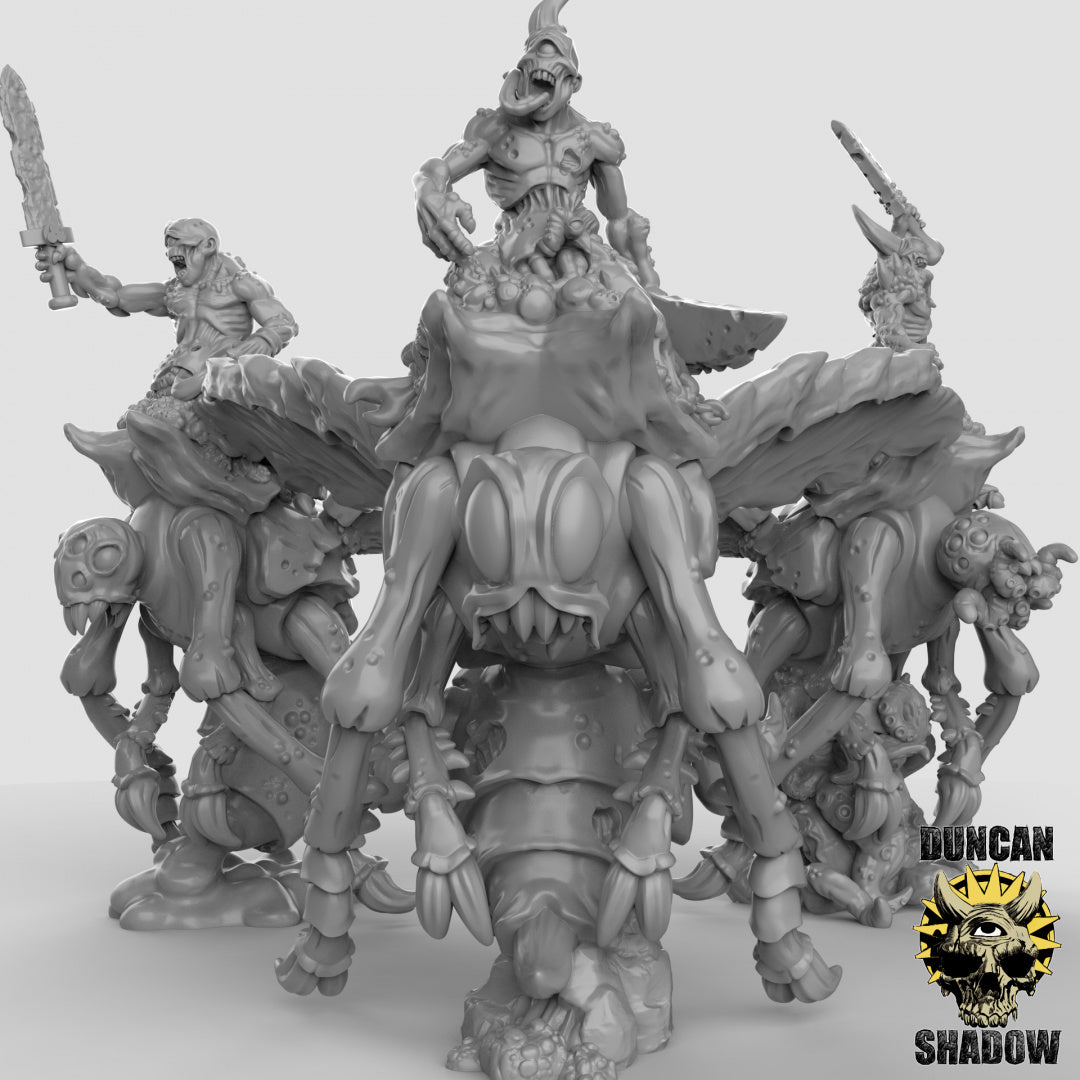 Moscas demoníacas de la plaga | Sombra de Duncan | Compatible con Dragones y Mazmorras y Pathfinder