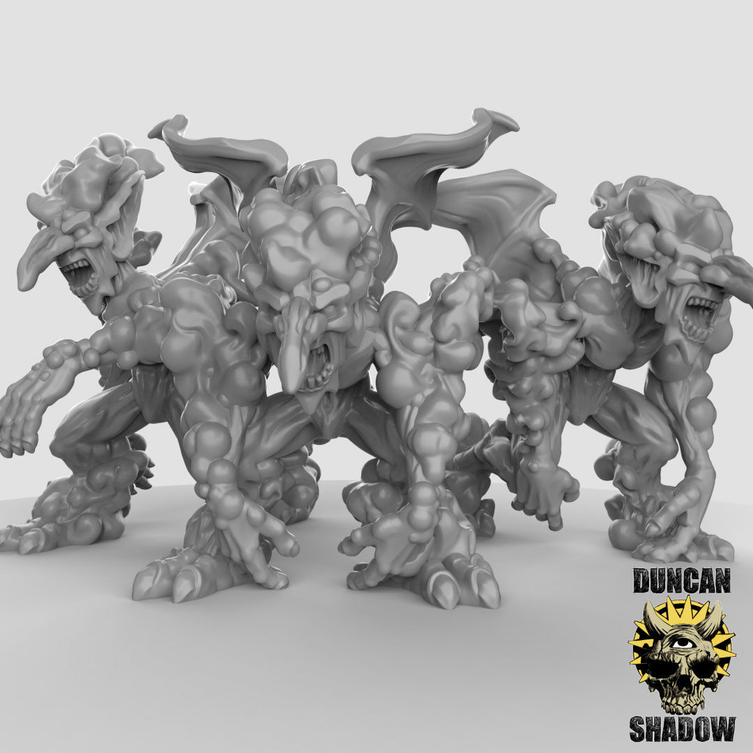 Mephits del aire | Sombra de Duncan | Compatible con Dragones y Mazmorras y Pathfinder