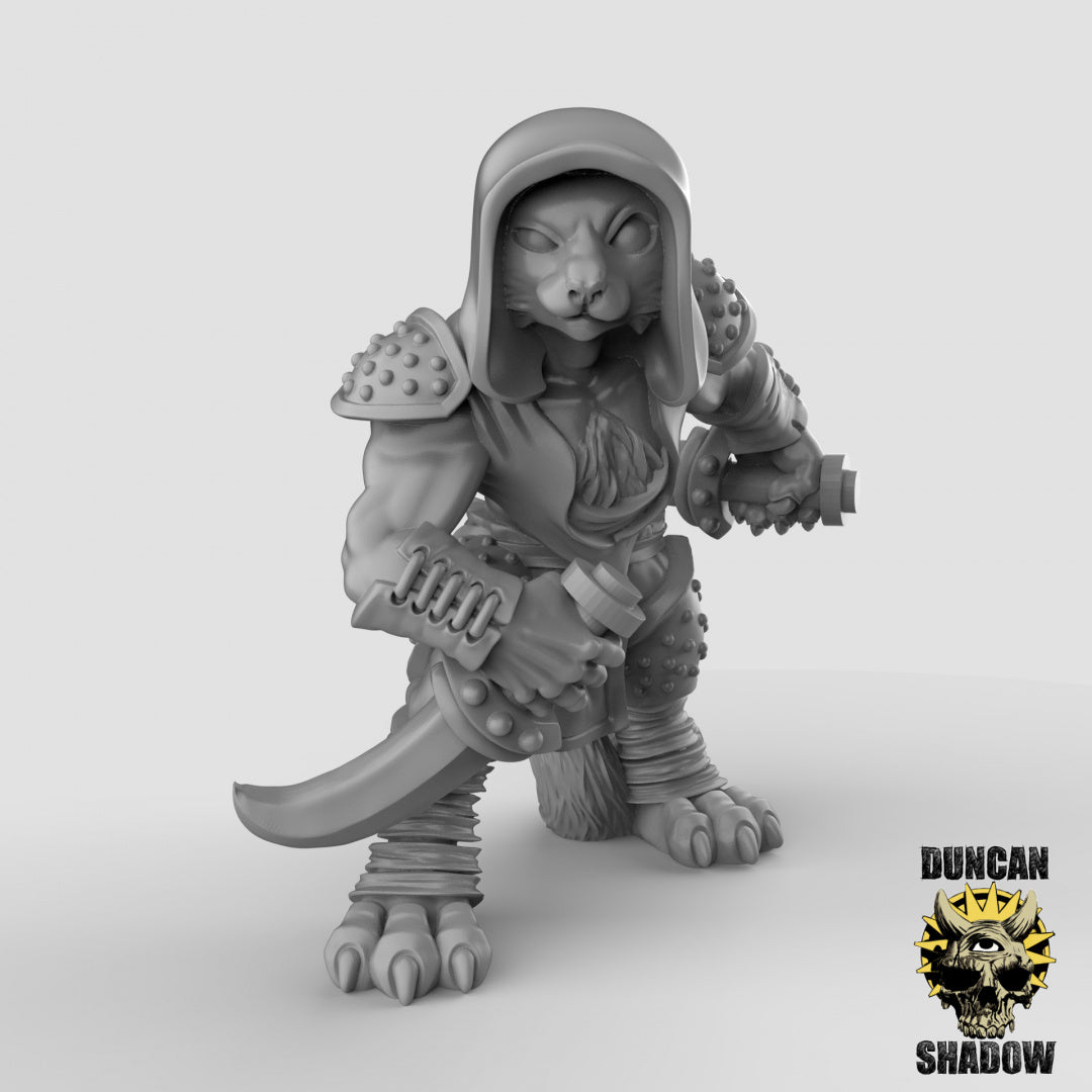 Cat Folk Bandits | Duncan Shadow | Compatible with Dungeons & Dragons and Pathfinder