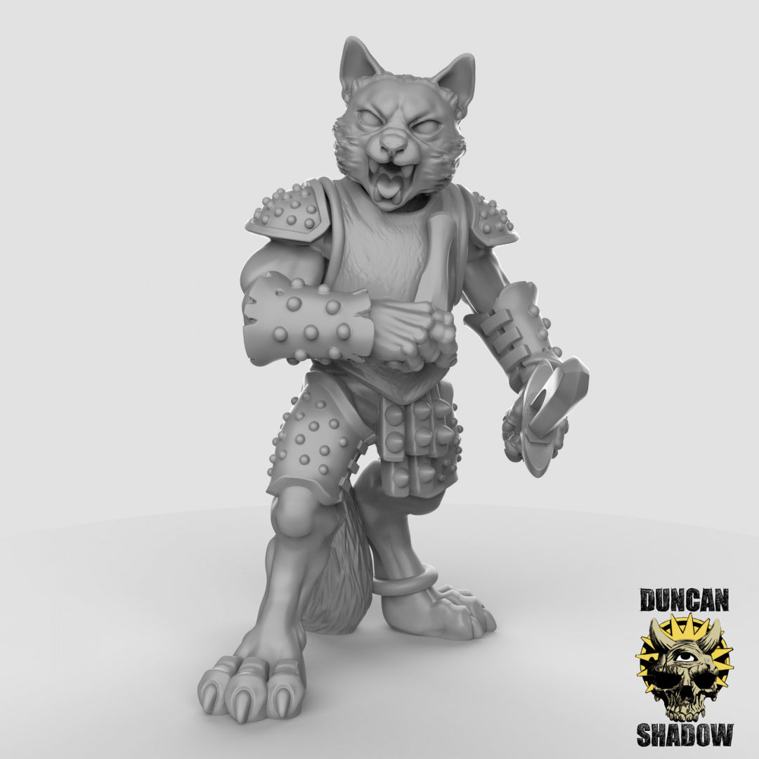 Cat Folk Bandits | Duncan Shadow | Compatible with Dungeons & Dragons and Pathfinder