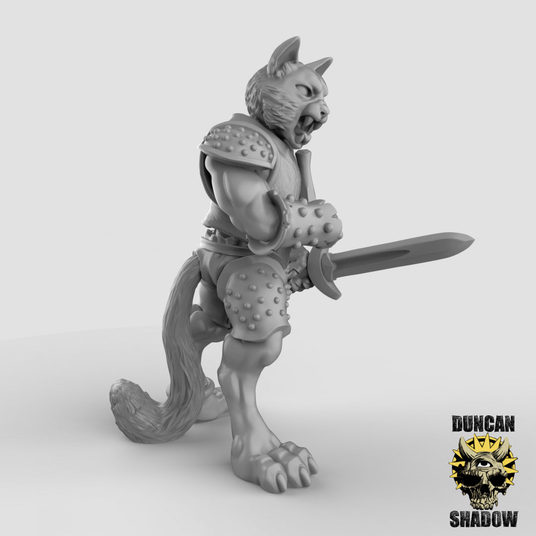 Cat Folk Bandits | Duncan Shadow | Compatible with Dungeons & Dragons and Pathfinder