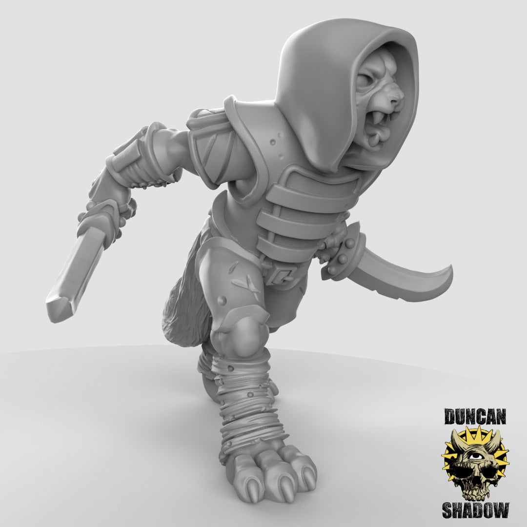 Cat Folk Bandits | Duncan Shadow | Compatible with Dungeons & Dragons and Pathfinder