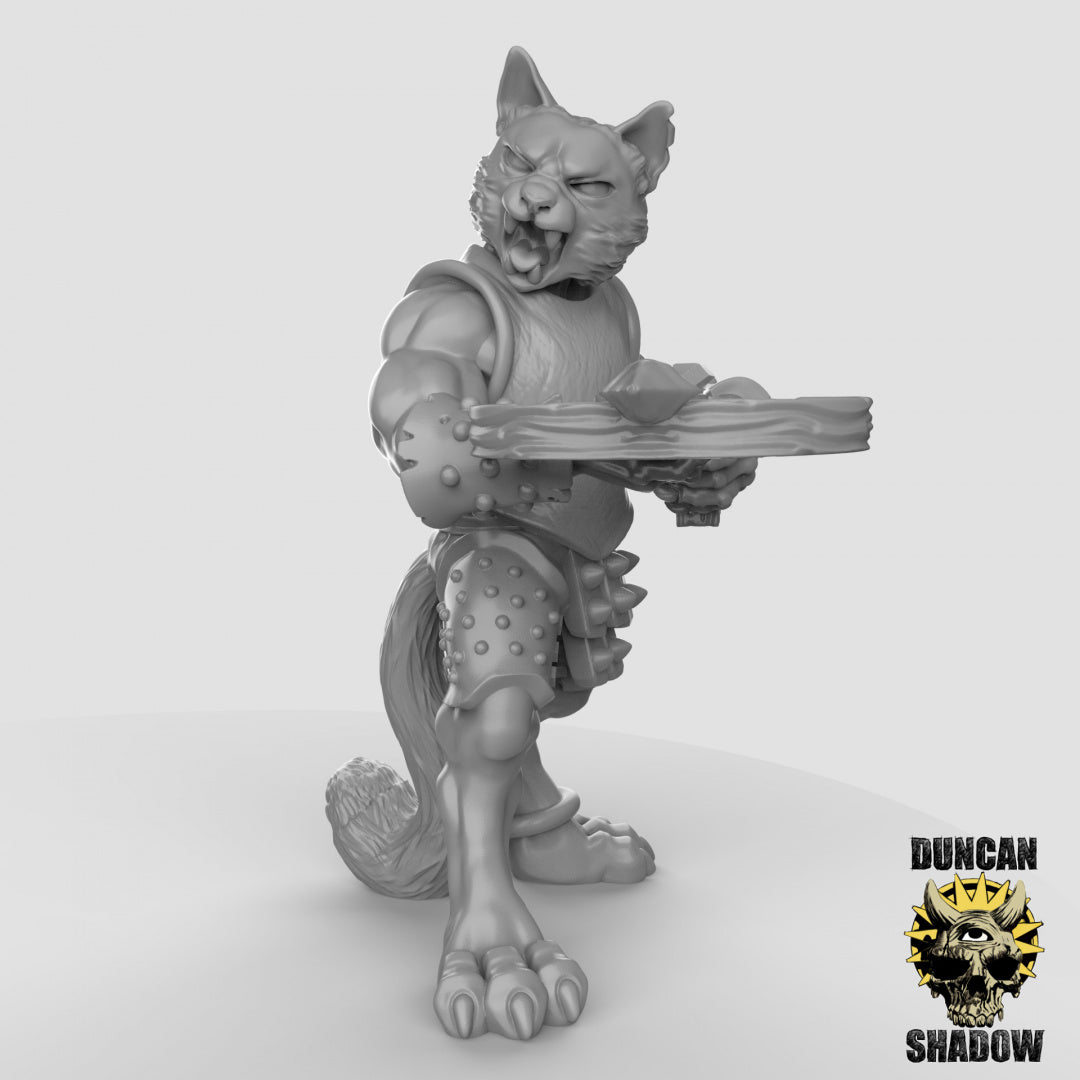 Cat Folk With Crossbows | Duncan Shadow | Compatible with Dungeons & Dragons and Pathfinder