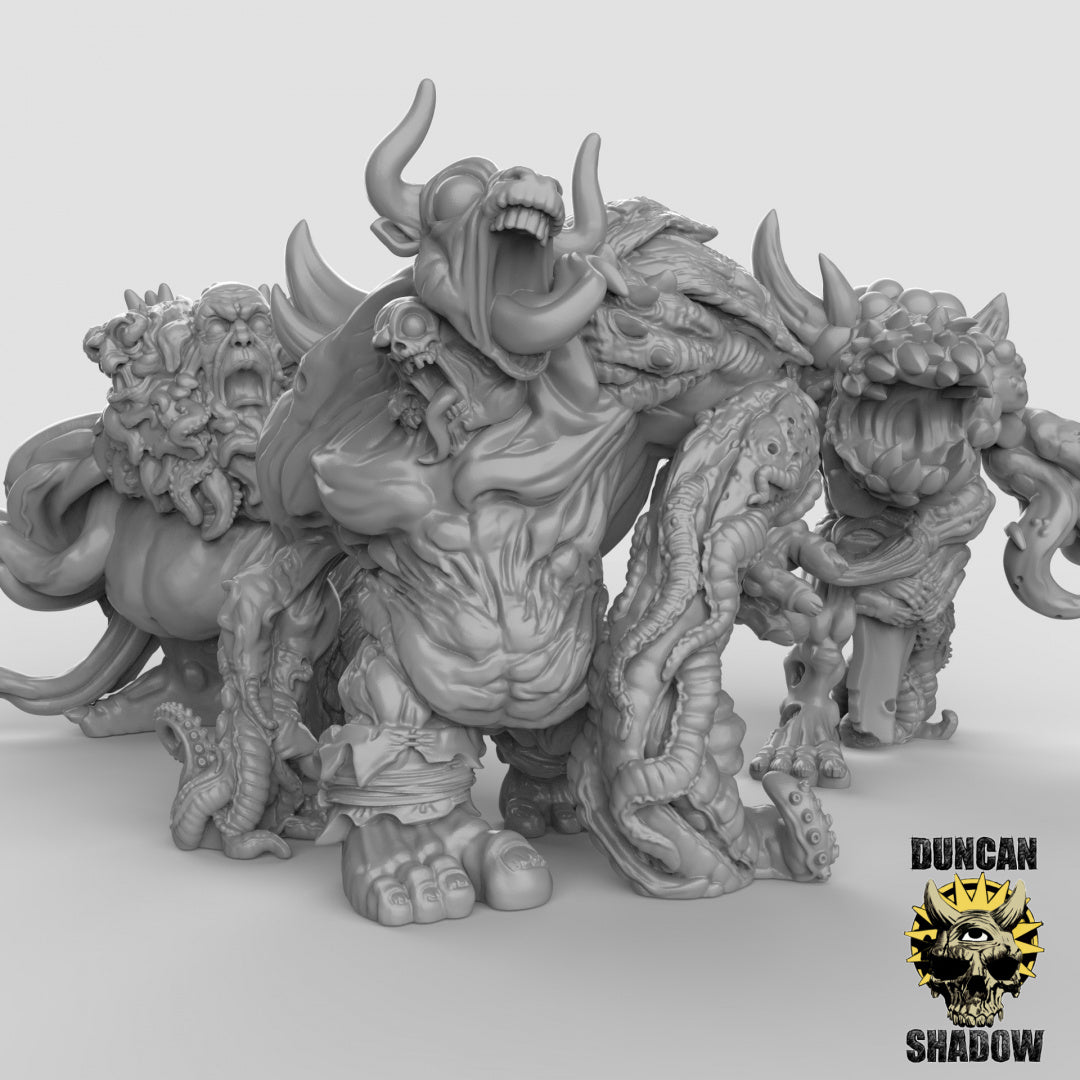 Engendro del Caos Demoníaco | Sombra de Duncan | Compatible con Dragones y Mazmorras y Pathfinder