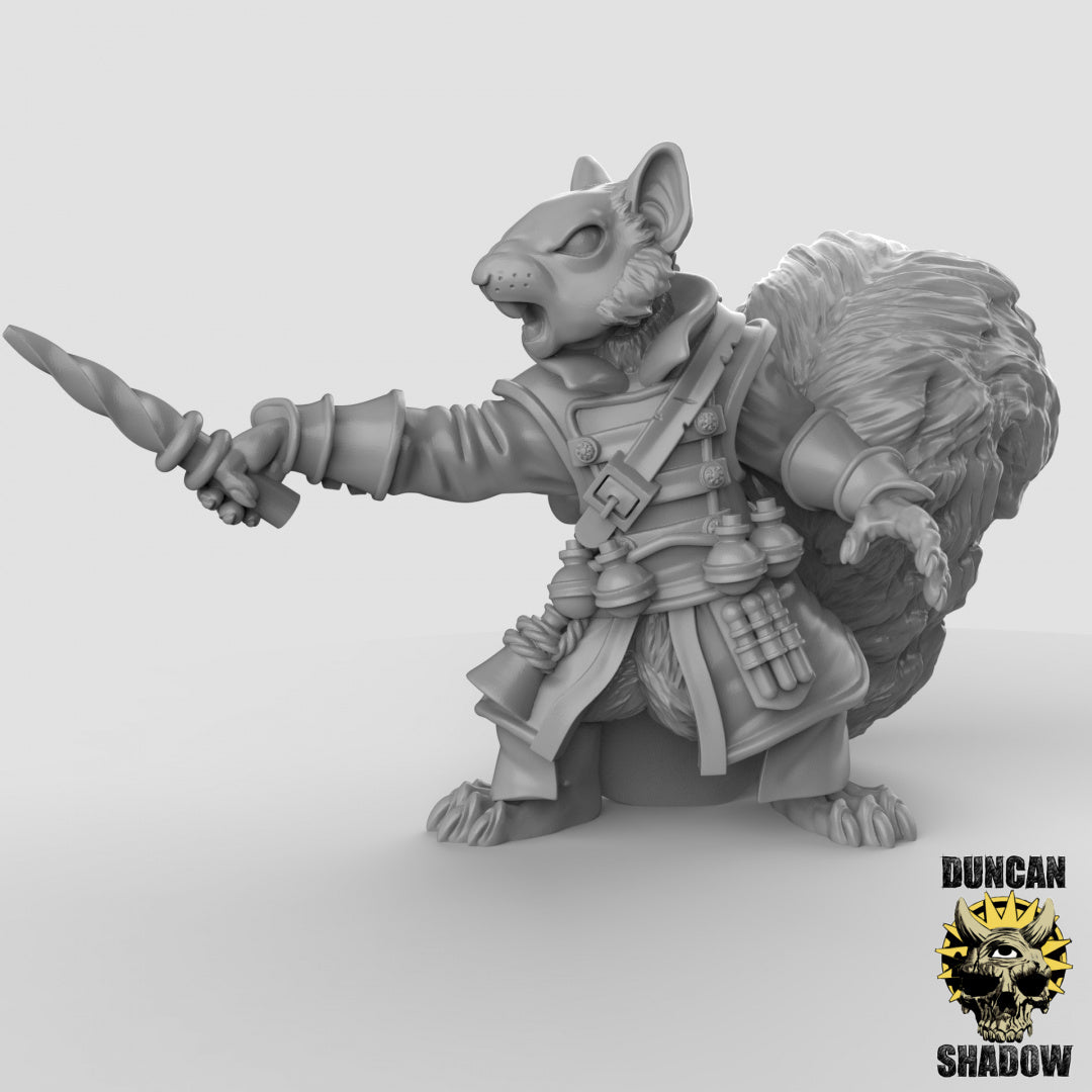 Alquimistas populares de la ardilla Scurryni | Sombra de Duncan | Compatible con Dragones y Mazmorras y Pathfinder