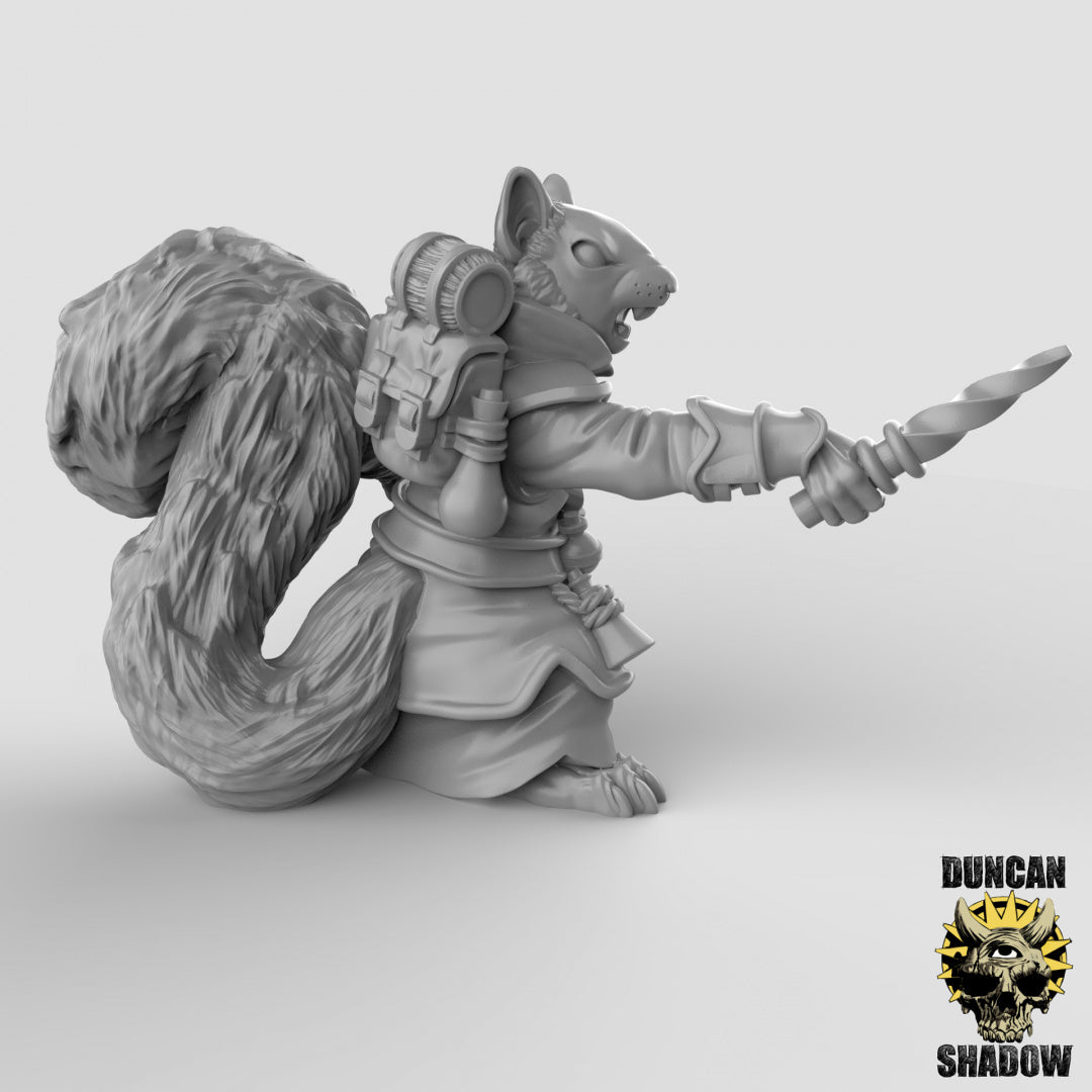 Alquimistas populares de la ardilla Scurryni | Sombra de Duncan | Compatible con Dragones y Mazmorras y Pathfinder