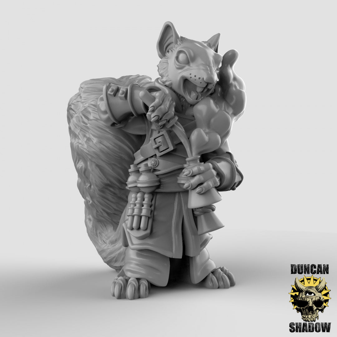 Alquimistas populares de la ardilla Scurryni | Sombra de Duncan | Compatible con Dragones y Mazmorras y Pathfinder