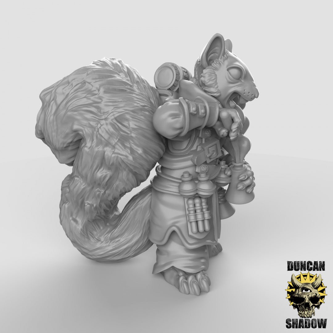 Alquimistas populares de la ardilla Scurryni | Sombra de Duncan | Compatible con Dragones y Mazmorras y Pathfinder