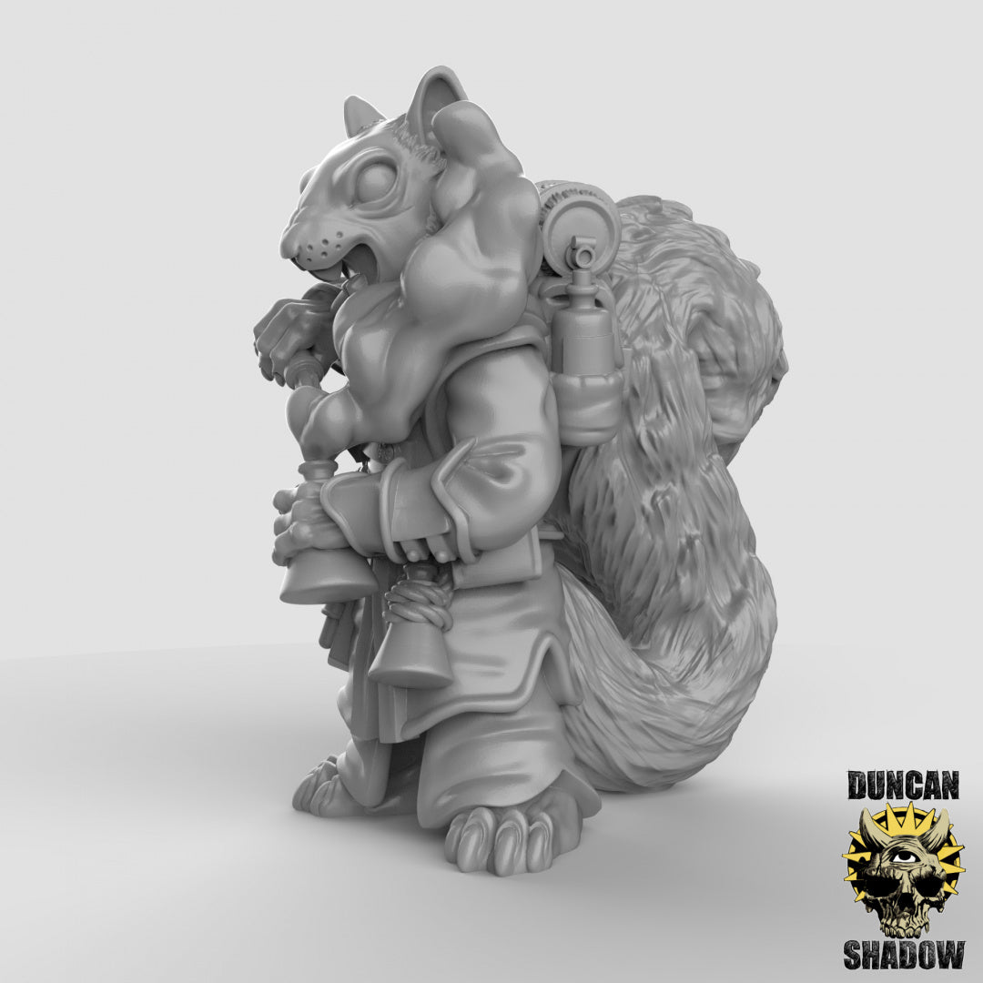 Alquimistas populares de la ardilla Scurryni | Sombra de Duncan | Compatible con Dragones y Mazmorras y Pathfinder