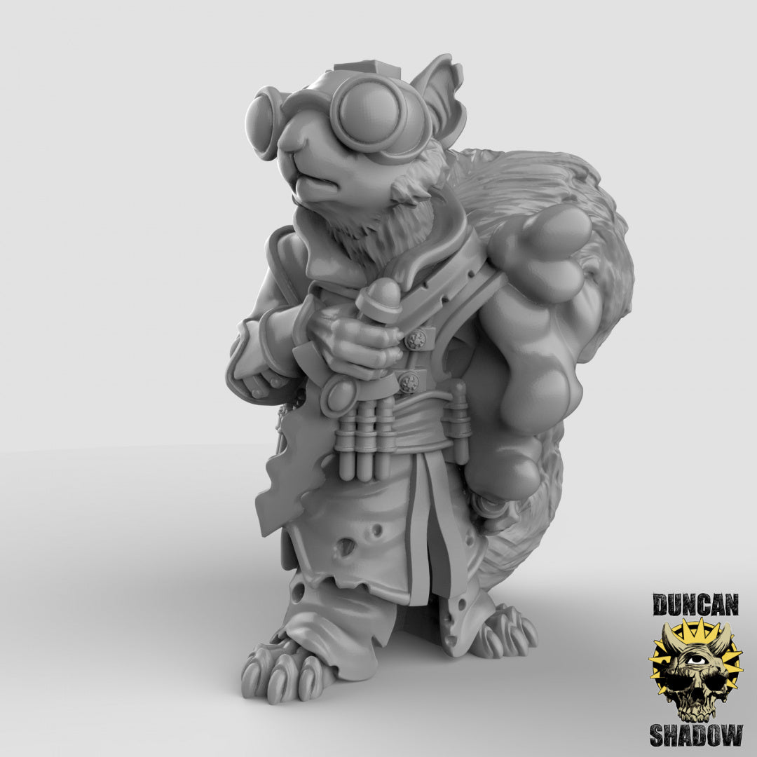 Alquimistas populares de la ardilla Scurryni | Sombra de Duncan | Compatible con Dragones y Mazmorras y Pathfinder
