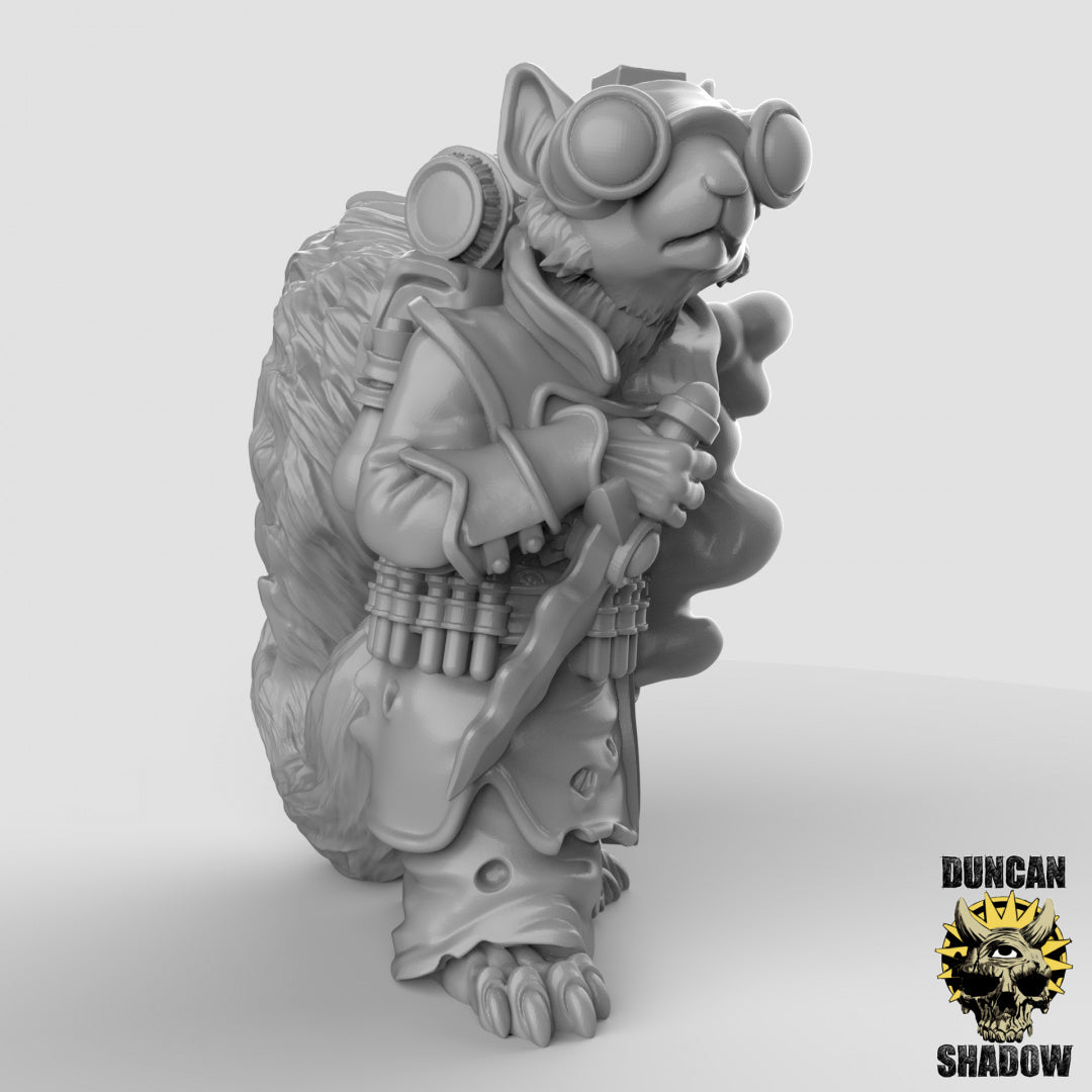 Alquimistas populares de la ardilla Scurryni | Sombra de Duncan | Compatible con Dragones y Mazmorras y Pathfinder