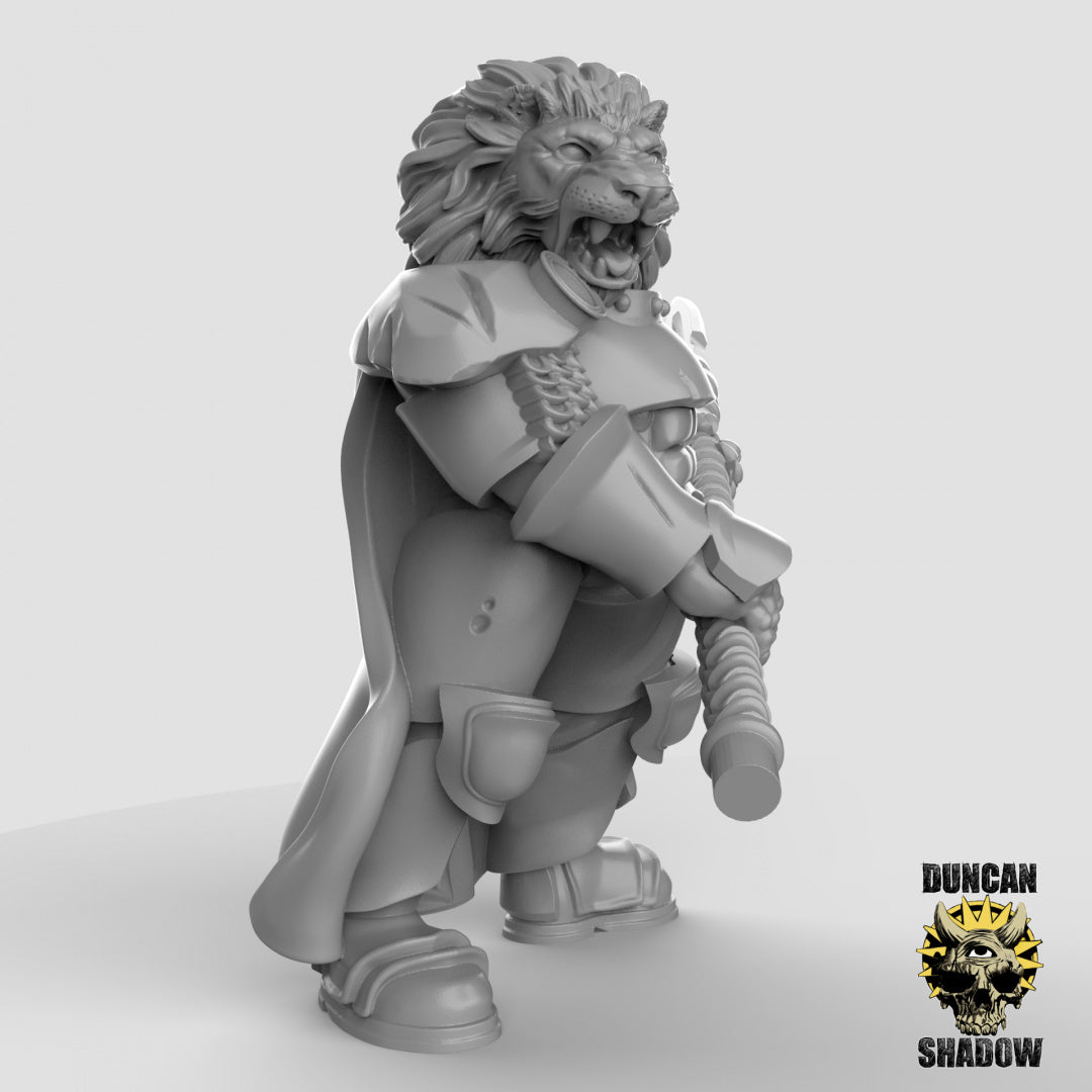 Cat Folk Lion Folk Knights | Duncan Shadow | Compatible with Dungeons & Dragons and Pathfinder