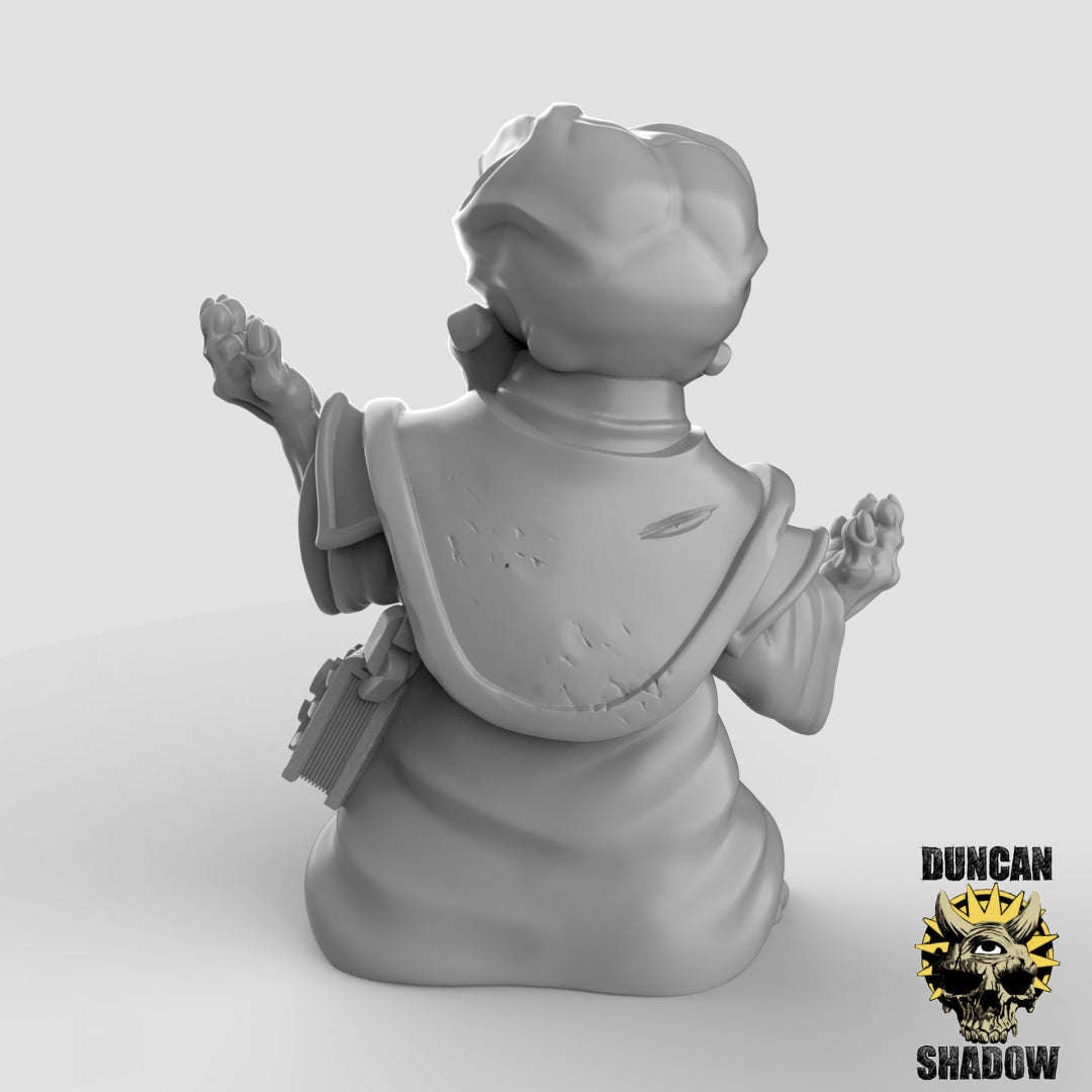 Mousle Folk Necromancers | Duncan Shadow | Compatible with Dungeons & Dragons and Pathfinder