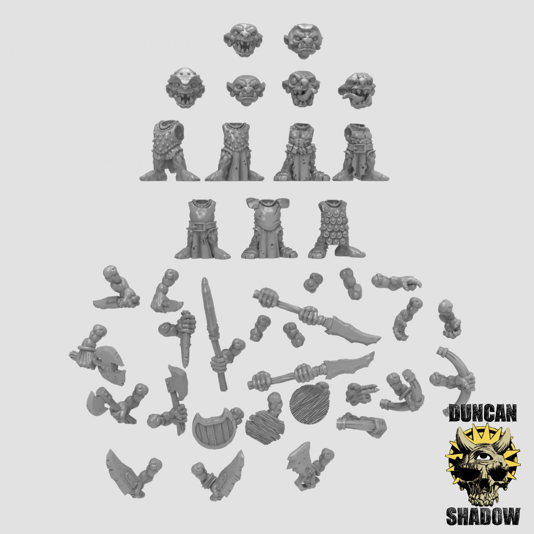 Duendes multiparte | Sombra de Duncan | Compatible con Dragones y Mazmorras y Pathfinder