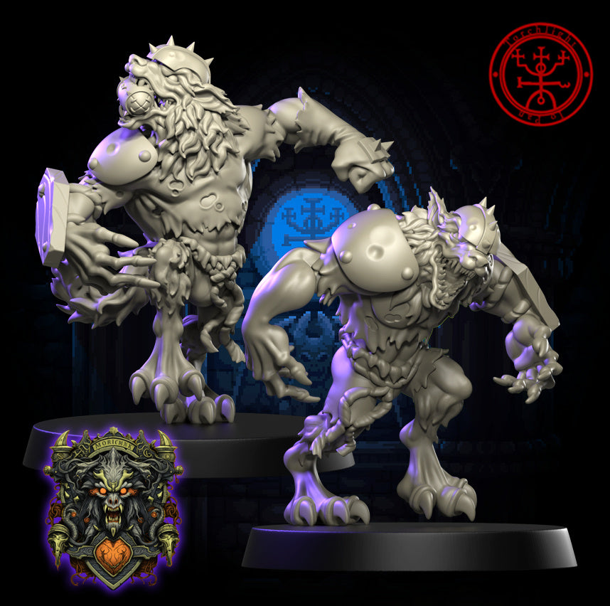 The Twilight Thrillers - Undead Fantasy Football Team - 18 Players - Torchlight Miniatures