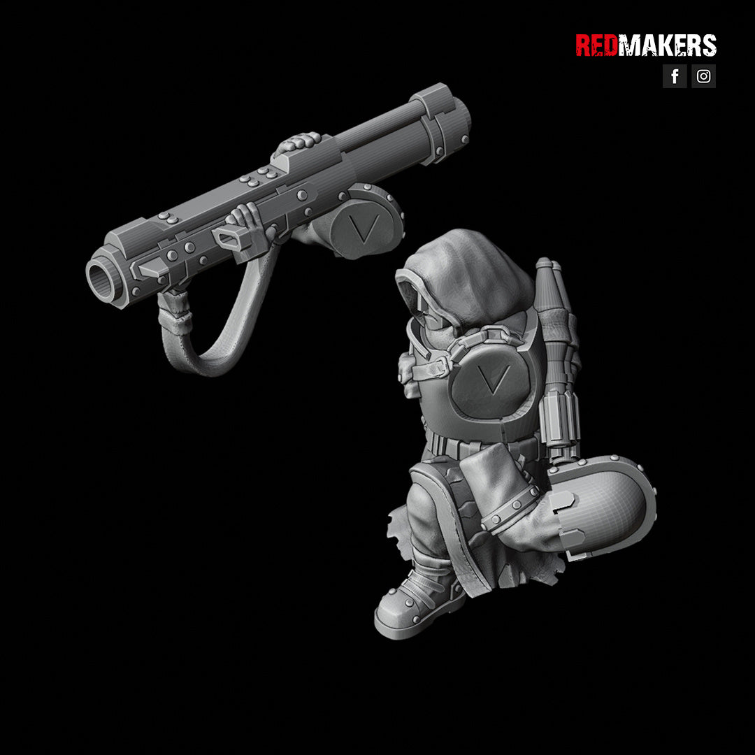 Janissary Zealots - Equipos de armas pesadas | Guardia Imperial | Redmakers