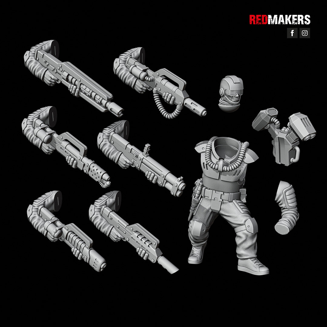 Airborne Drop Division - Infantry Squad | Imperial Guard | Redmakers