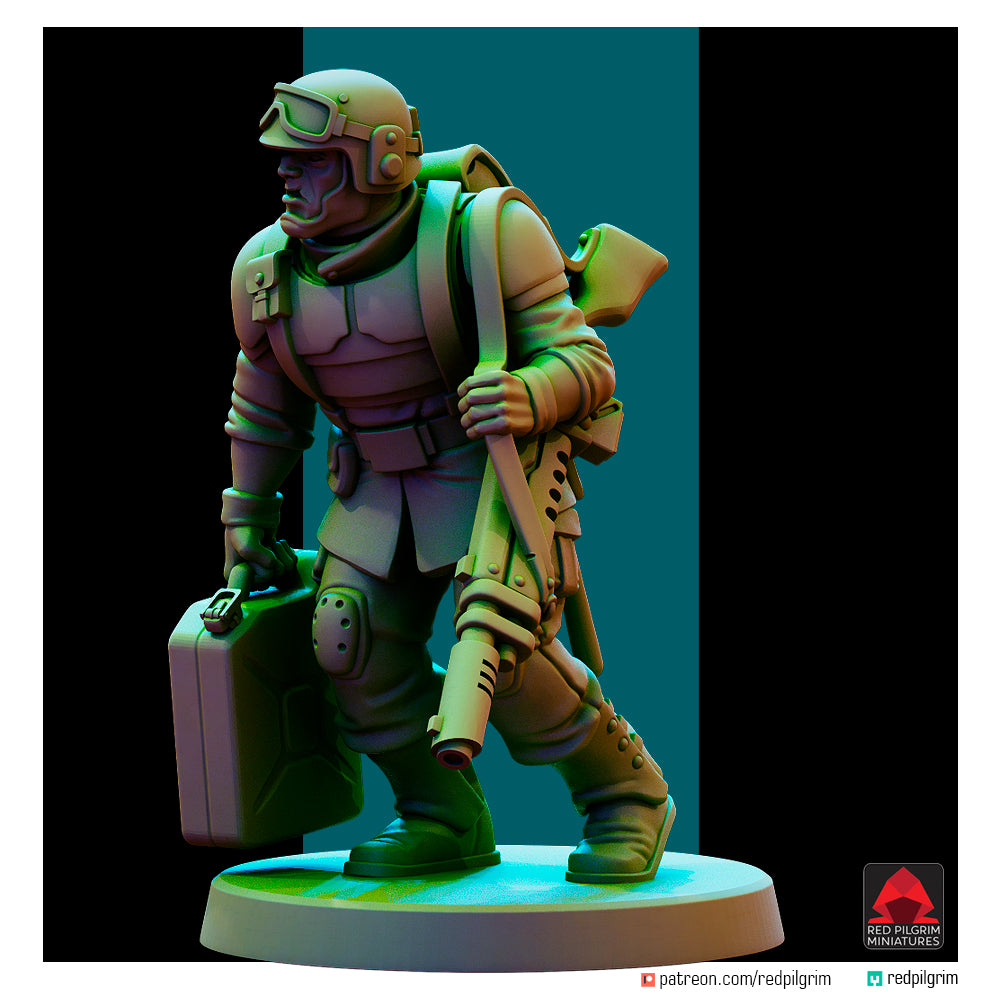 Jenízaros de los Halcones del Desierto | Miniaturas del Peregrino Rojo | 32mm