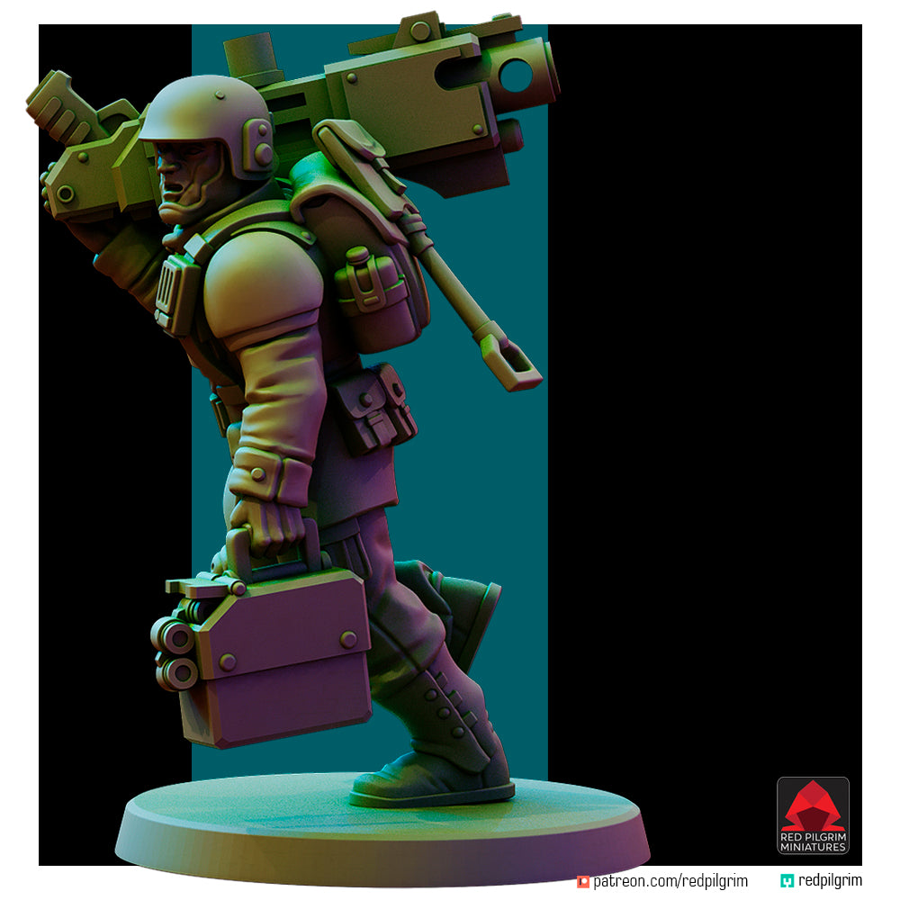 Jenízaros de los Halcones del Desierto | Miniaturas del Peregrino Rojo | 32mm