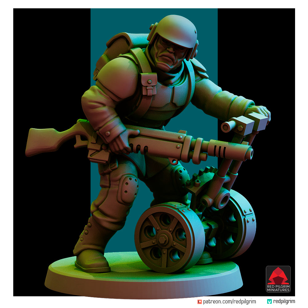 Jenízaros de los Halcones del Desierto | Miniaturas del Peregrino Rojo | 32mm