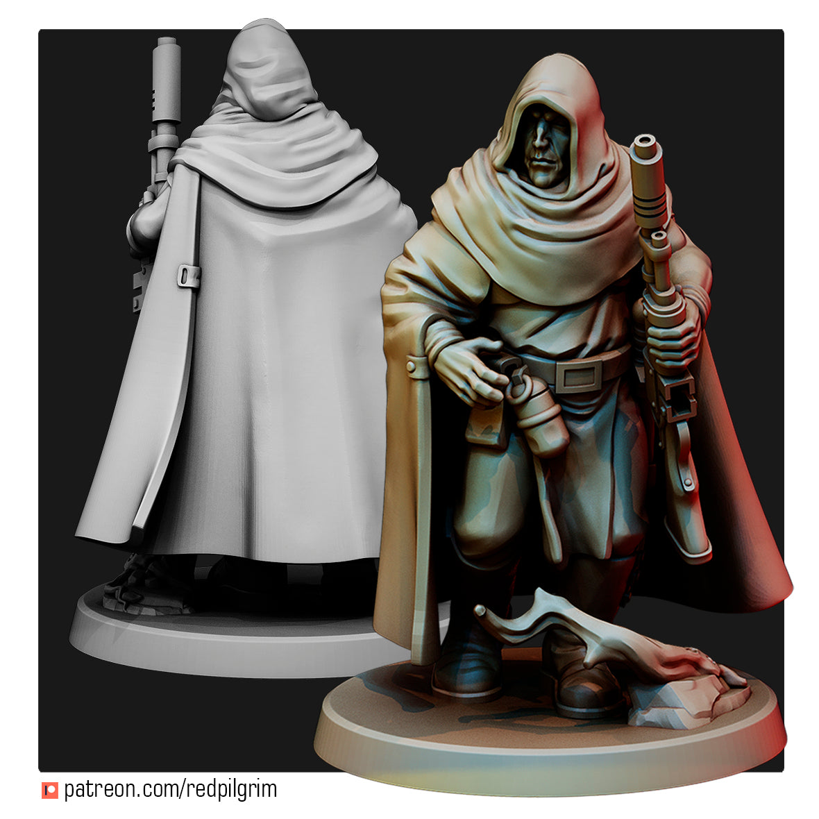 Vorhut der Desert Hawks | Red Pilgrim Miniatures | 32 mm