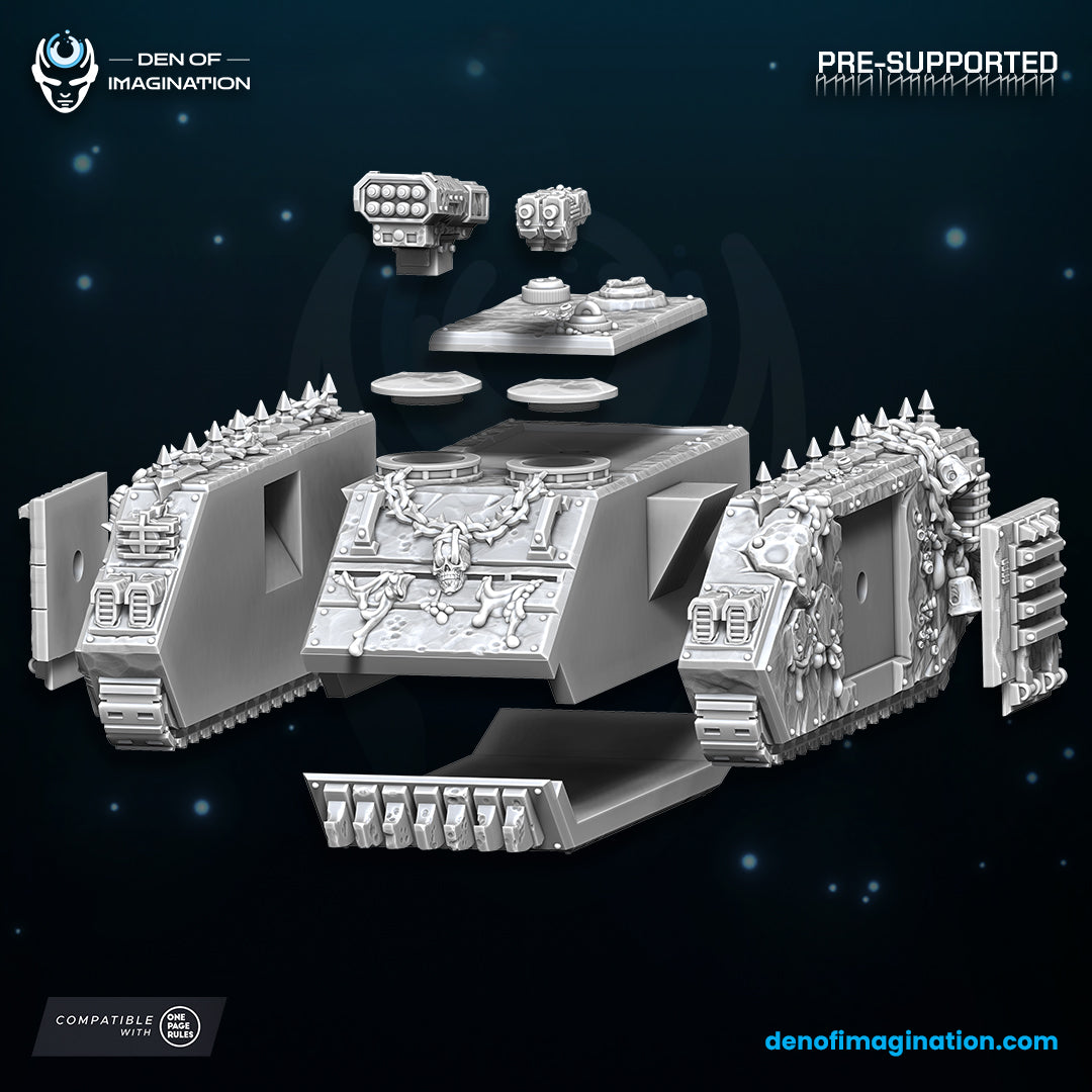 Chaos - Plague APC Transporter / Battle Tank - Wild Mesh - Legions of Chaos