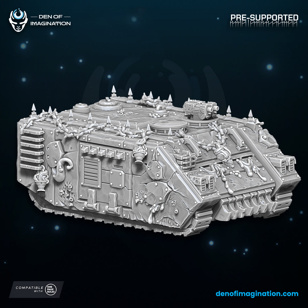 Chaos - Plague APC Transporter / Battle Tank - Wild Mesh - Legions of Chaos