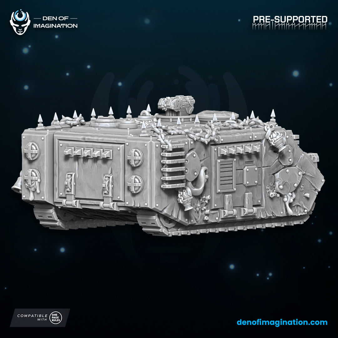 Chaos - Plague APC Transporter / Battle Tank - Wild Mesh - Legions of Chaos