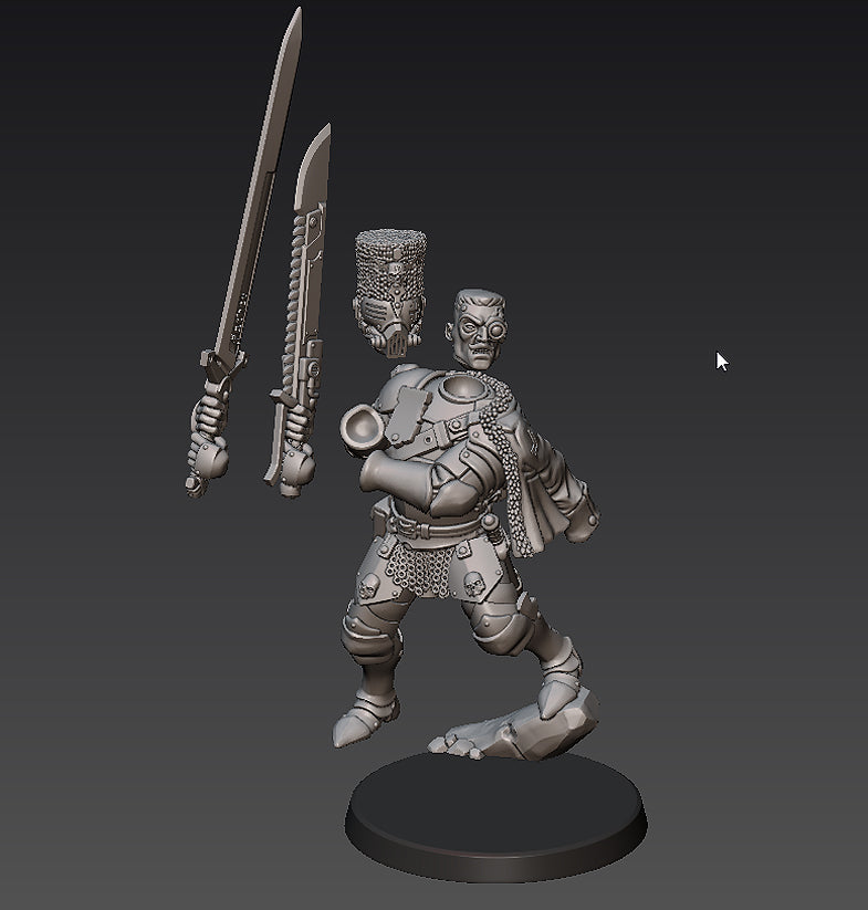 Jenízaros de los Halcones del Desierto | Miniaturas del Peregrino Rojo | 32mm