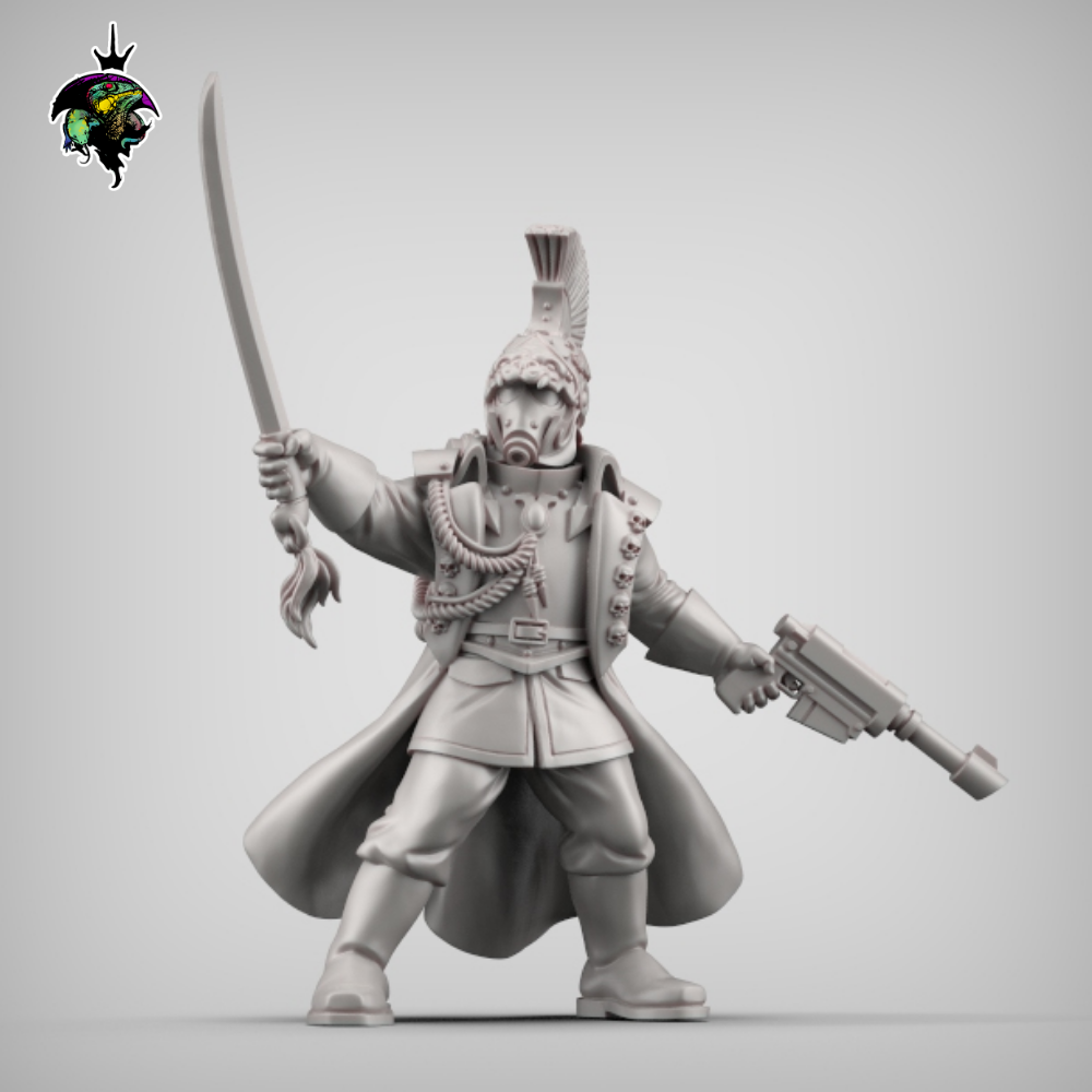 Guardia Imperial: Comandante | Señores Reptilianos | 28 mm