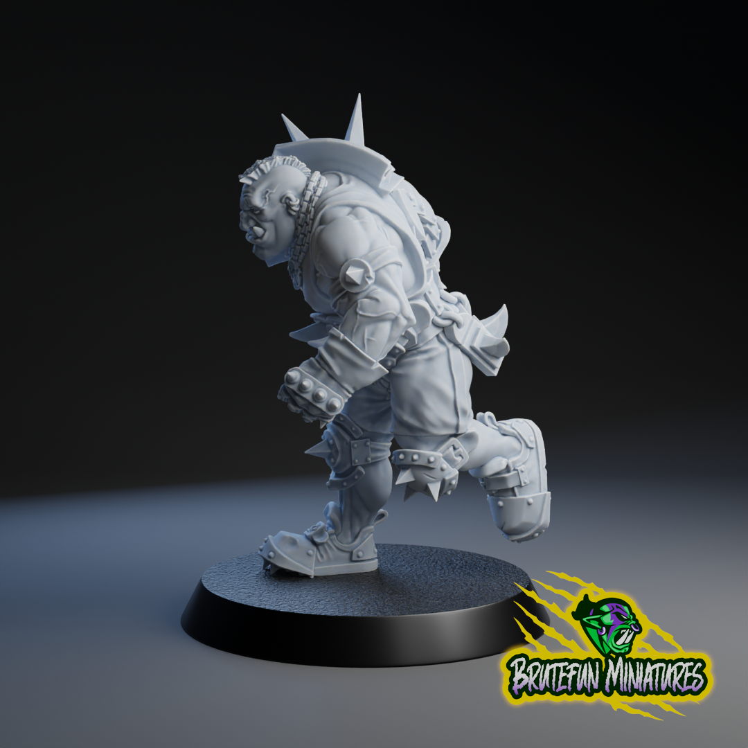 Morg the Ogre - Human Star Player - Fantasy Football - Brutefun Miniatures