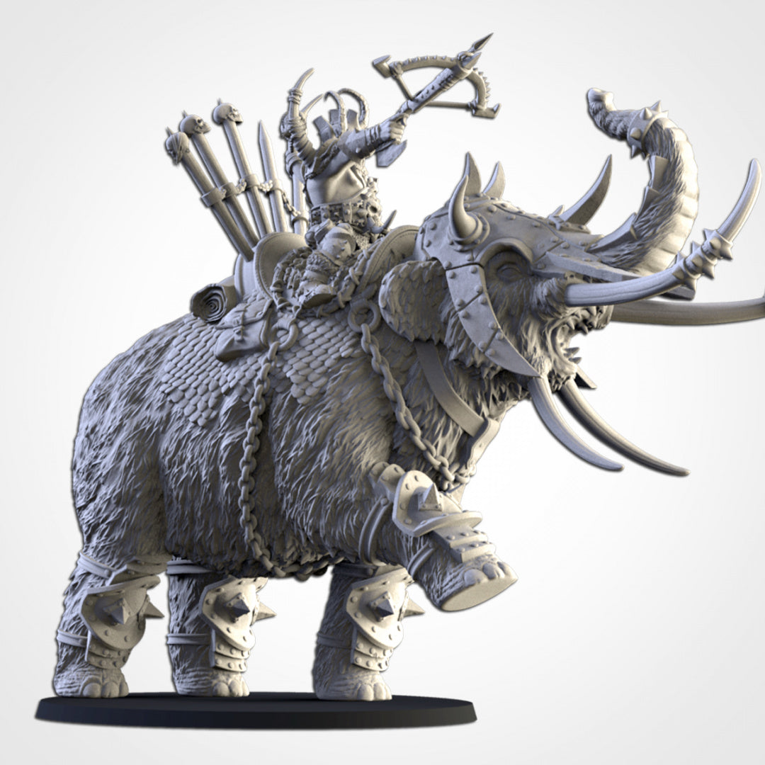 Ogre Great Khan on Mammoth - Northern Ogres - Txarli Factory
