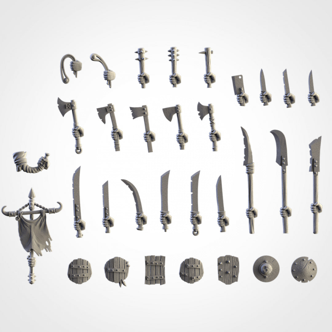 Ogre Scraplings - Northern Ogres - Txarli Factory