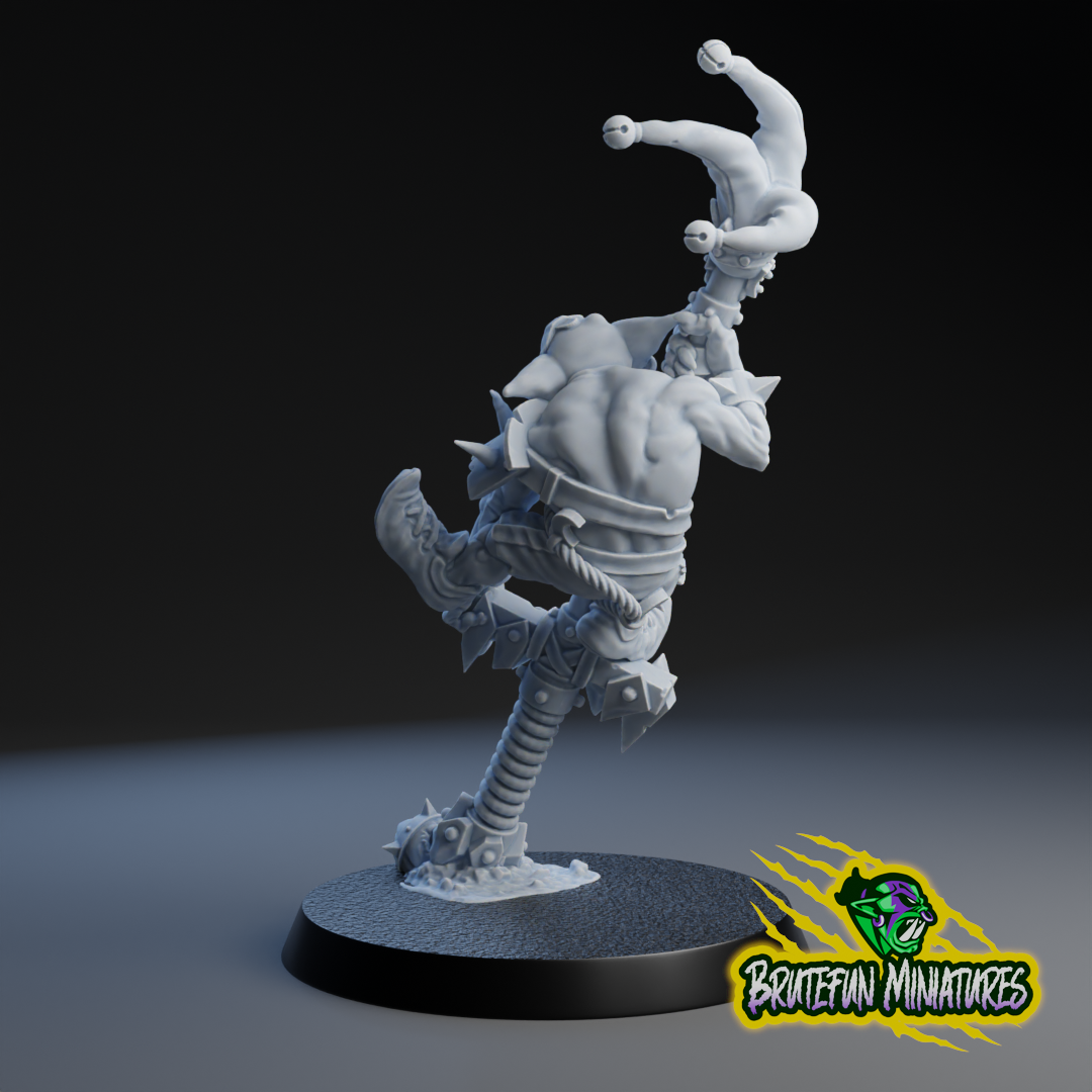Goblin Pogo Stick - Goblin Star Player - Fantasy Football - Brutefun Miniatures