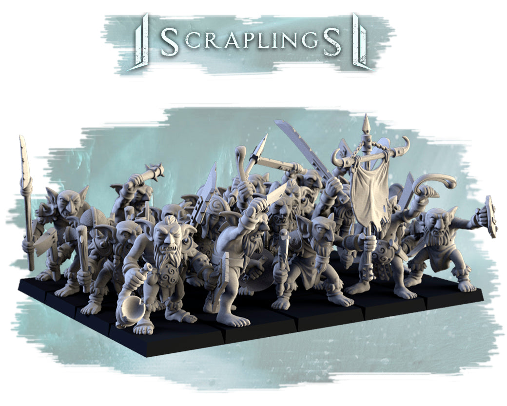 Ogre Scraplings - Northern Ogres - Txarli Factory