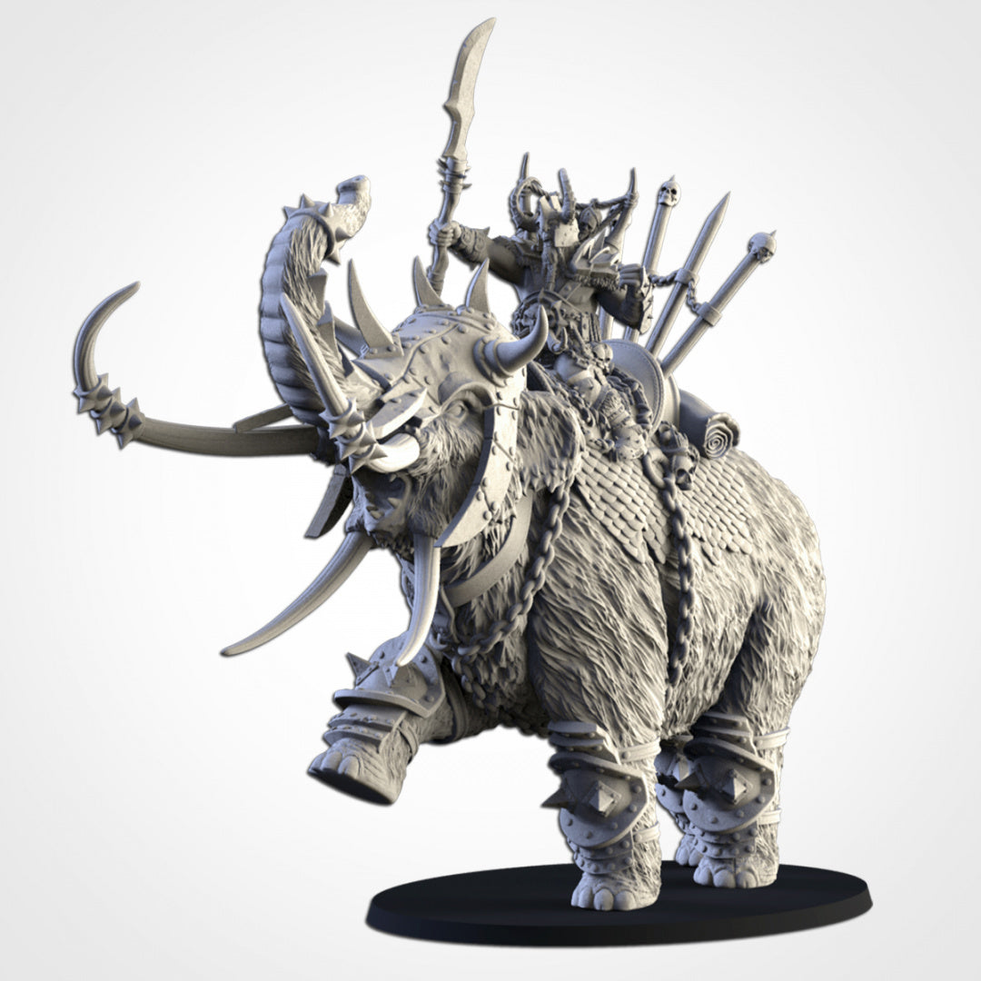 Ogre Great Khan on Mammoth - Northern Ogres - Txarli Factory