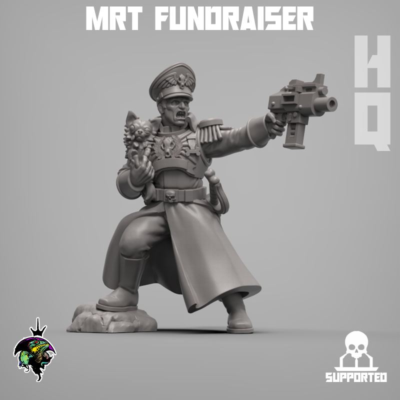 Imperial Guard: Nommissar Cheese | Reptilian Overlords | 28mm