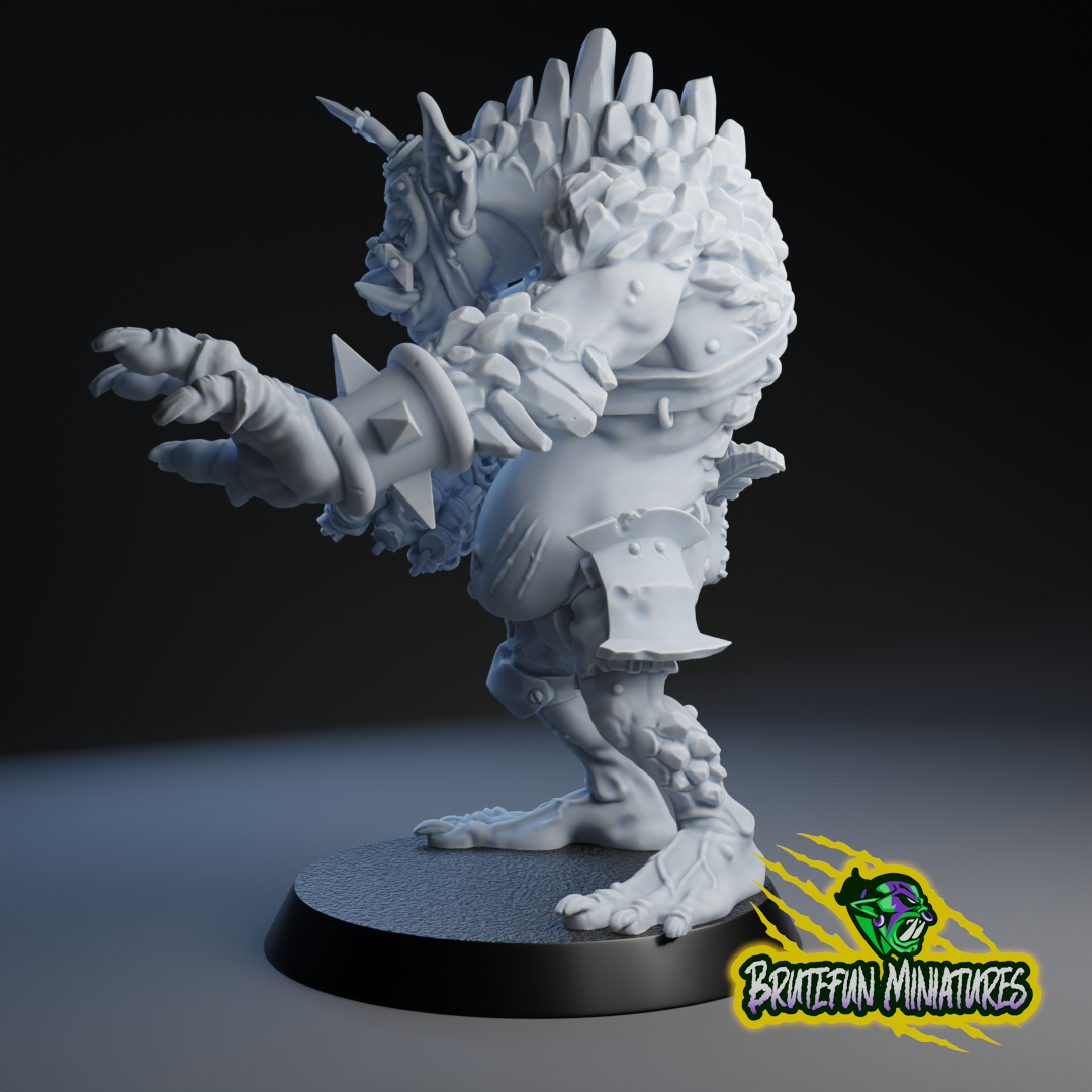 Trained Troll - Troll Star Player - Fantasy Football - Brutefun Miniatures