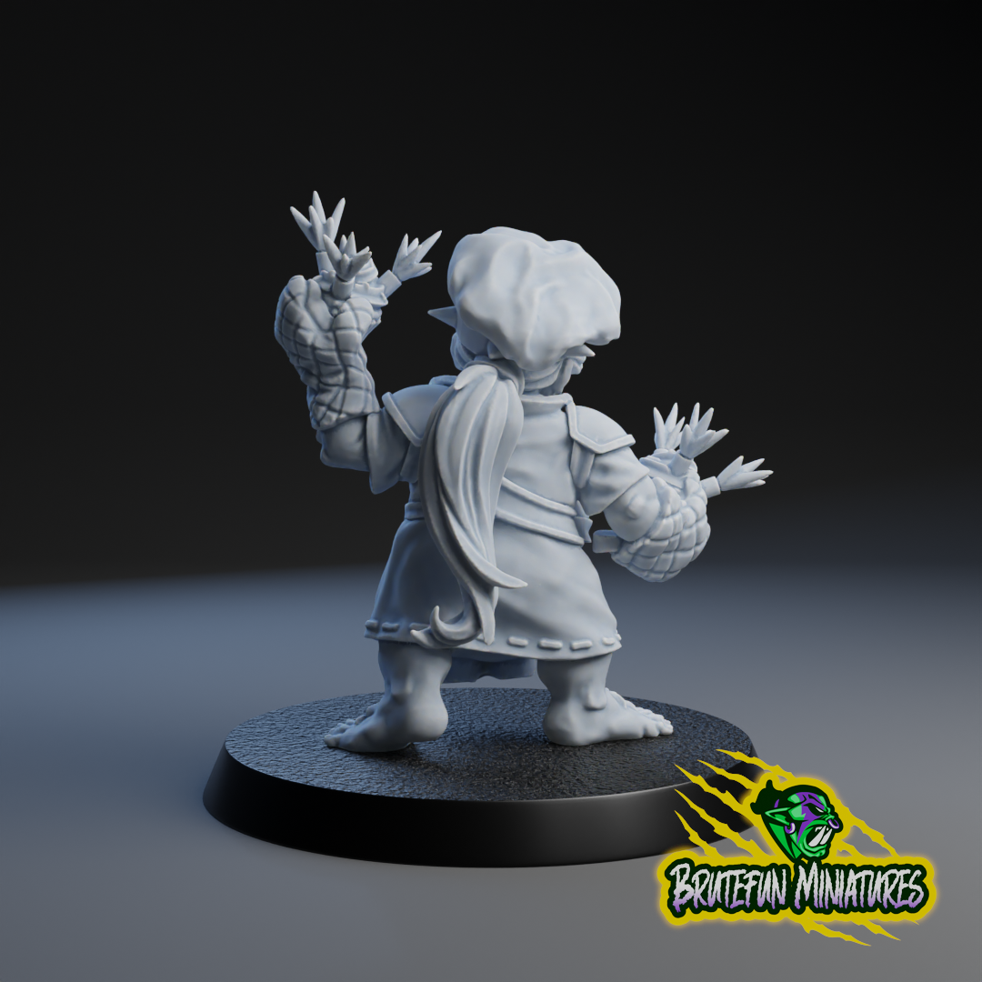 Halfling Bomber - Halfling Star Player - Fantasy Football - Brutefun Miniatures