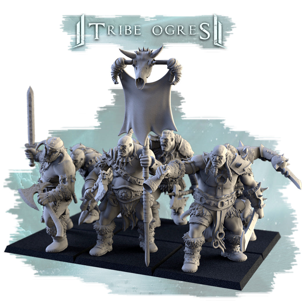 Ogre Tribesmen - Northern Ogres - Txarli Factory