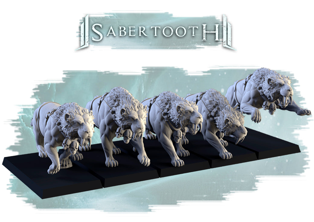 Ogre Sabertooth Tigers - Northern Ogres - Txarli Factory