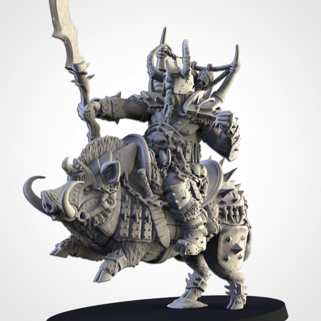Ogre Great Khan Mounted - Northern Ogres - Txarli Factory