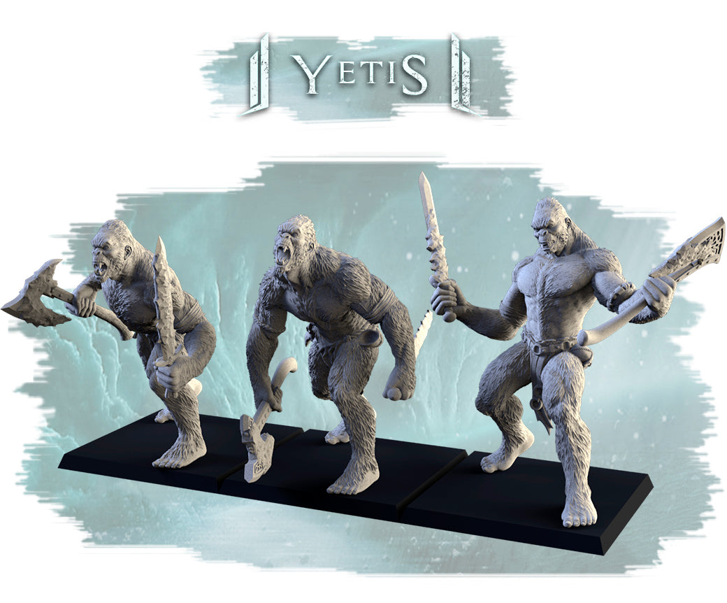 Ogre Yhetis - Northern Ogres - Txarli Factory