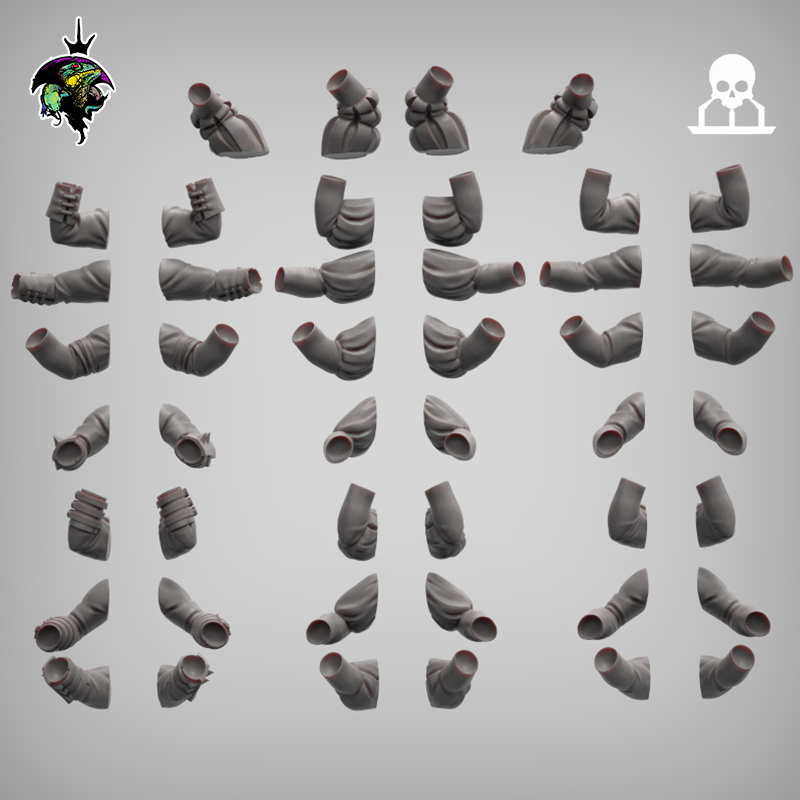 Human Mercenaries & Militia (x15) | Reptilian Overlords | 28mm