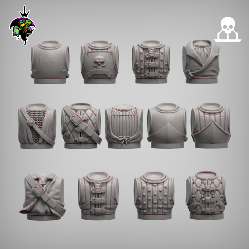 Human Mercenaries & Militia (x15) | Reptilian Overlords | 28mm