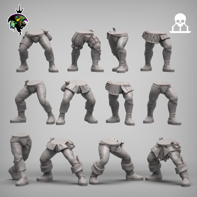 Human Mercenaries & Militia (x15) | Reptilian Overlords | 28mm