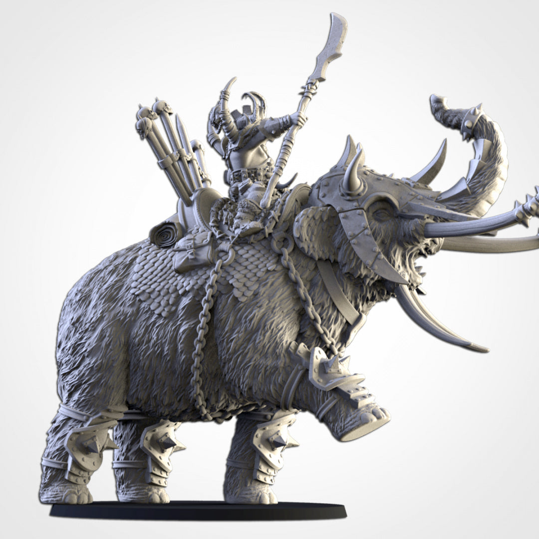 Ogre Great Khan on Mammoth - Northern Ogres - Txarli Factory