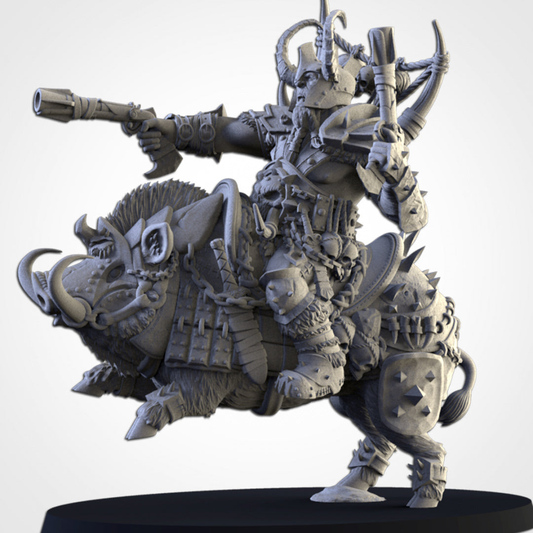 Ogre Great Khan Mounted - Northern Ogres - Txarli Factory